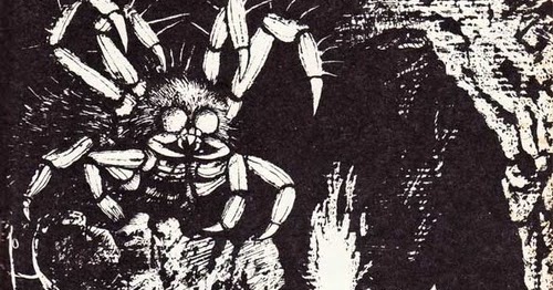 Crab Spider Art from the 1e AD&D Monster Manual