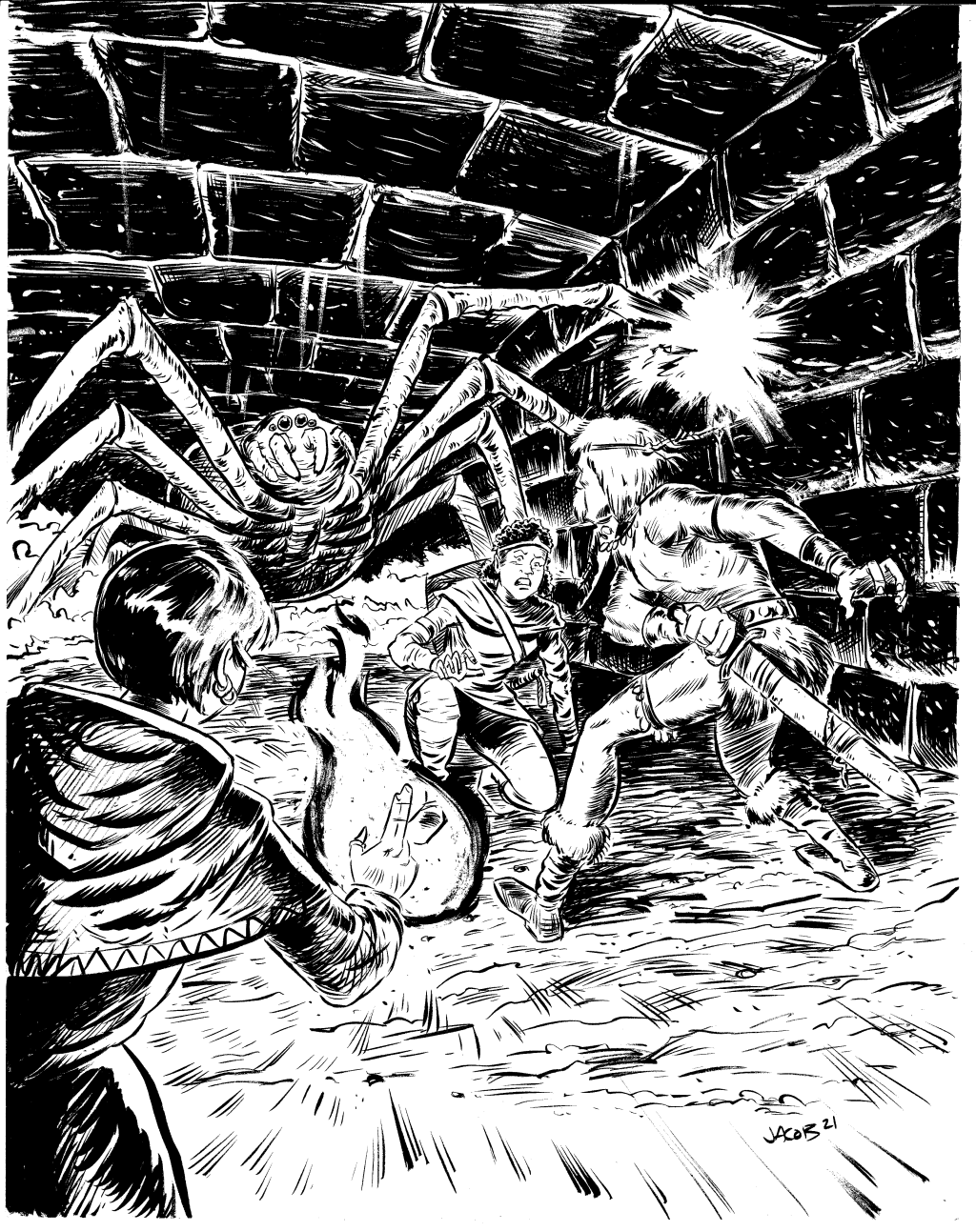 Art for Zinequest&nbsp;3