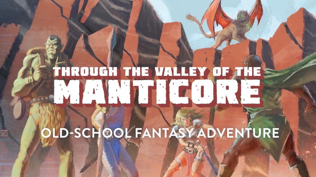 Through the Valley of the Manticore – Announcement